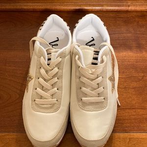 Very G Step Right Up Sneakers in Cream NWOT